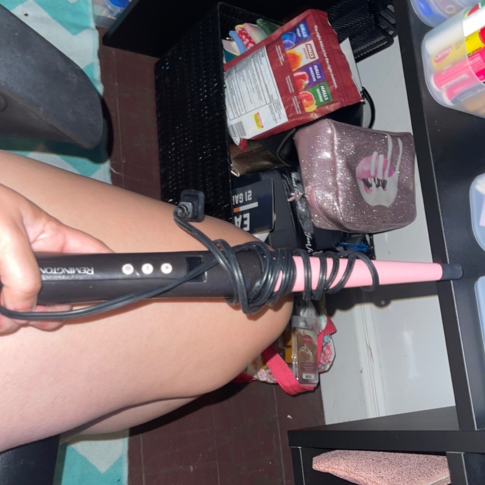 Curling wand